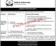 Bahria University Announced Management Staff Pk Jobs 2021