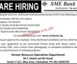 Bank Pk Jobs 2021 | Sme Bank Head Office Announced
