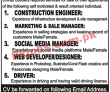 Chinar Builders Associates Management jobs 2021