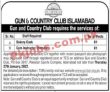 Club Jobs 2022 | Gun & Country Club Head Office