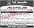 Fauji Foundation Headquarter Announced Management Pk Jobs 2021