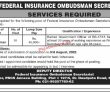 Federal Insurance Ombudsman Secretariat Head Office Announced Latest Advertisement Jobs