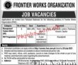 Frontier Works Organization (fwo) Announced Management Pk Jobs 2021