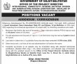 Gilgit Government Of Baltistan New Today Jobs 2022 Advertisement