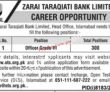 Islamabad Zarai Taraqiati Bank Limited Ztbl Govt In Pakistan Jobs