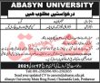 Jobs In Abasyn University