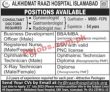 Jobs In Alkhidmat Raazi Hospital Islamabad