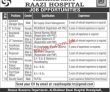 Jobs In Alkhidmat Raazi Hospital