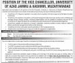 Jobs in Azad Government of the State of Jammu &