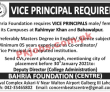 Jobs in Bahria Foundation
