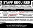 Jobs In Cmh Lahore Medical College & Institute Of Dentistry