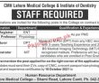 Jobs In Cmh Lahore Medical College & Institute Of Dentistry