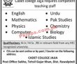 Jobs In Cadet College Jaja