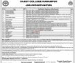 Jobs In Cadet College Karampur