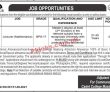 Jobs In Cadet College Mastung