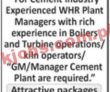 Jobs in Cement Industry
