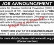 Jobs in Centers for Disease Control & Prevention CDC