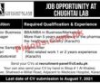 Jobs In Chughtai Labs
