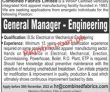 Jobs In Combined Fabrics Limited