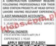 Jobs in Construction Company