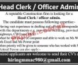 Jobs in Construction Firm