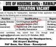 Jobs In Dte Of Housing Ahqs Rawalpindi