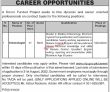 Jobs In Donor Funded Project Islamabad