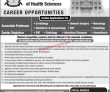 Jobs in Dow University of Health Sciences