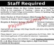 Jobs In Dr Aq Khan School & College