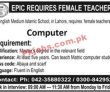Jobs In Epic School