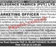 Jobs In Elegence Fabrics Pvt Ltd