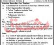 Jobs In Fazaia Inter College Kohat