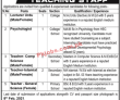 Jobs in Fazaia Inter College