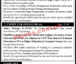 Jobs In Gc University Lahore