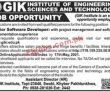 Jobs in GIK Institute of Engineering Sciences and Technology