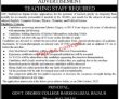 Jobs In Govt Degree College