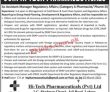 Jobs in Hi-Tech Pharmaceuticals Private Ltd