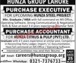Jobs In Hunza Group Lahore