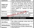 Jobs In Iqra Army Public School & College
