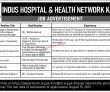 Jobs In Indus Hospital & Health Network Karachi