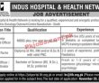 Jobs In Indus Hospital & Health Network Nawabshah