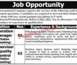 Jobs in International Company