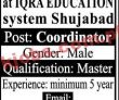 Jobs In Iqra Education System
