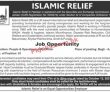 Jobs In Islamic Relief In Pakistan