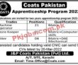 Jobs In J&p Coats Pakistan Pvt Ltd