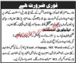Jobs In Jang Lahore Office