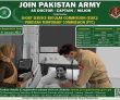 Jobs In Join Pakistan Army