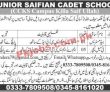 Jobs in Junior Saifian Cadet School