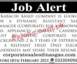 Jobs in Karachi Based Company