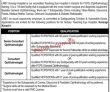 Jobs In Lrbt Tertiary Teaching Eye Hospital